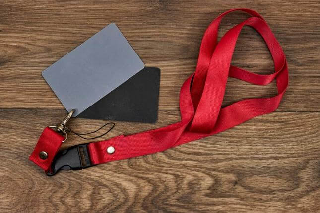 Red Lanyards in Borehamwood